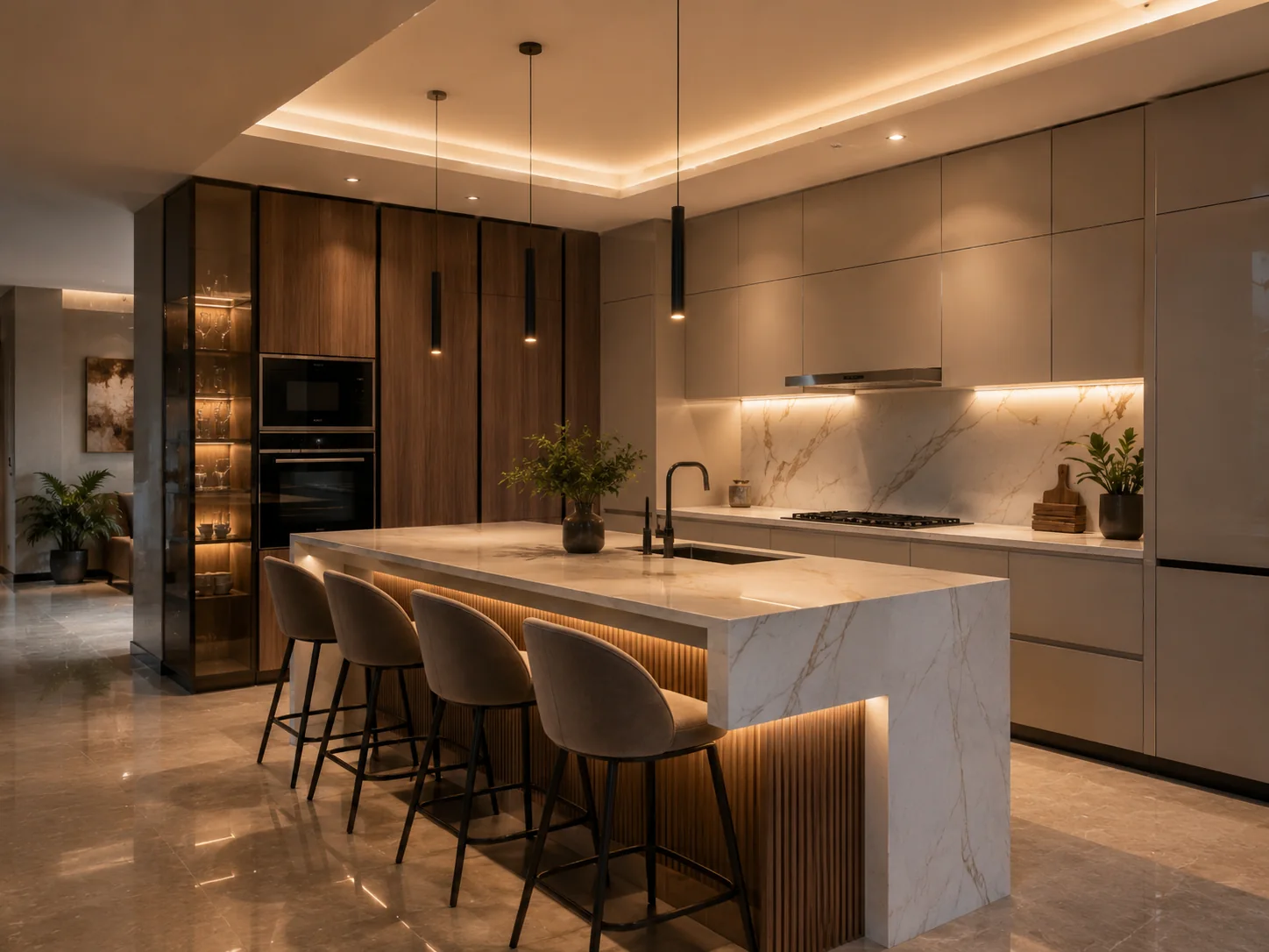 Concept inspiration for a premium modular kitchen